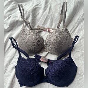 Victoria’s Secret very sexy padded lace Demi bras